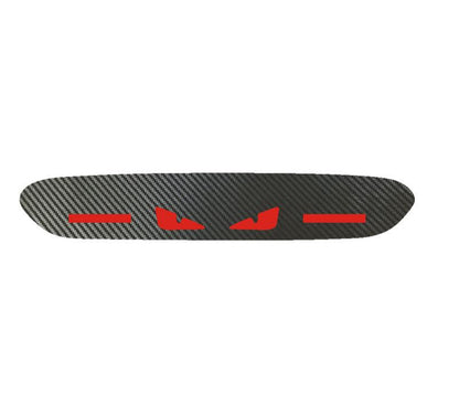 🔥 High-Position Car Brake Light Sticker - Durable PET Material, Carbon Fiber Look, Front-Paste Design,  Automotive Decals, for Vehicle Decoration & Safety, Vehicle Safety